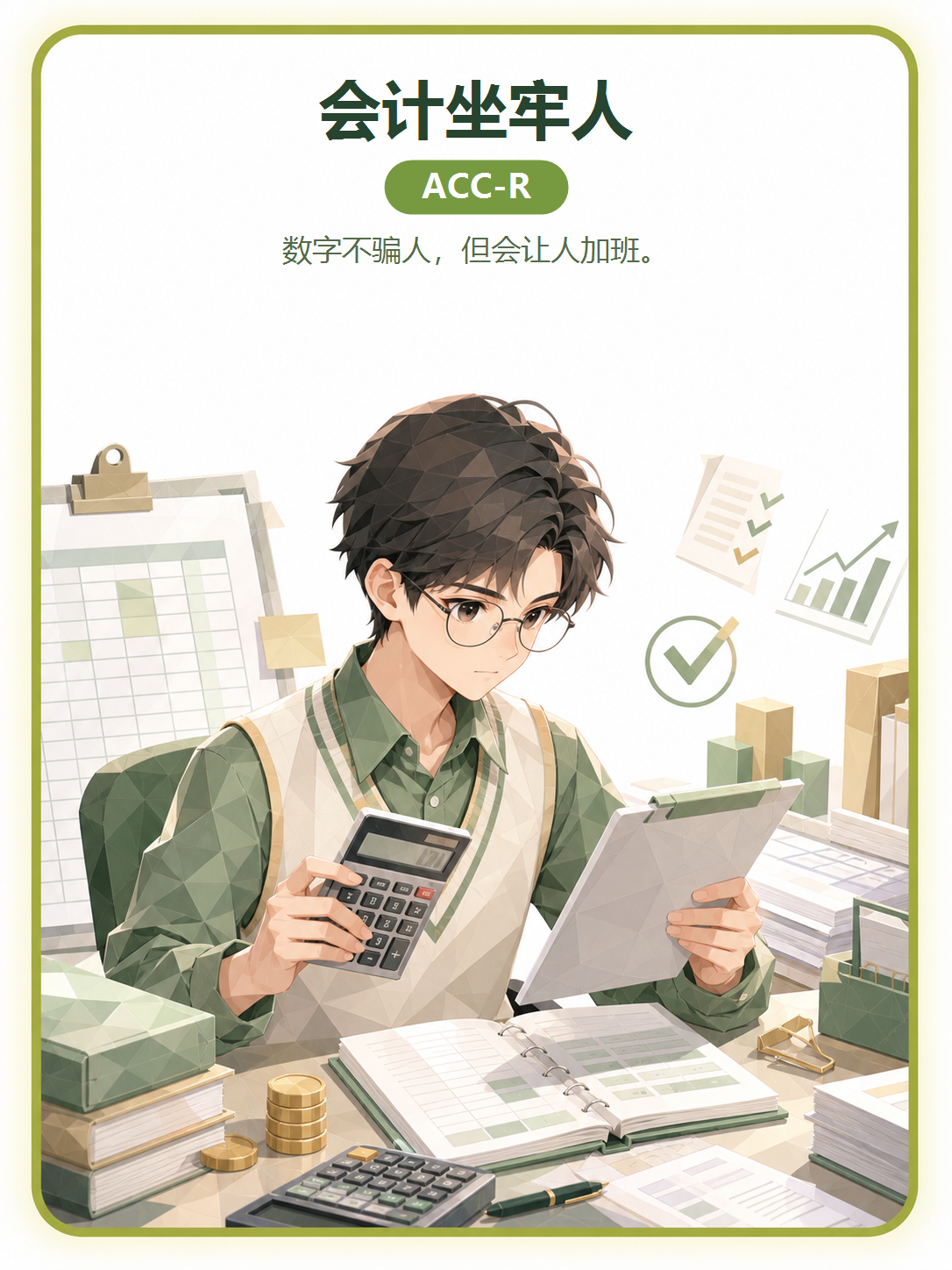 会计坐牢人 人格卡
