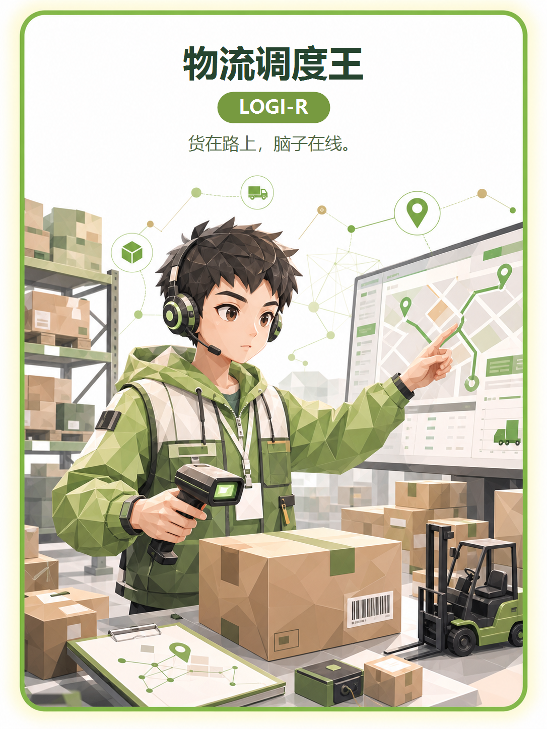 物流调度王 人格卡