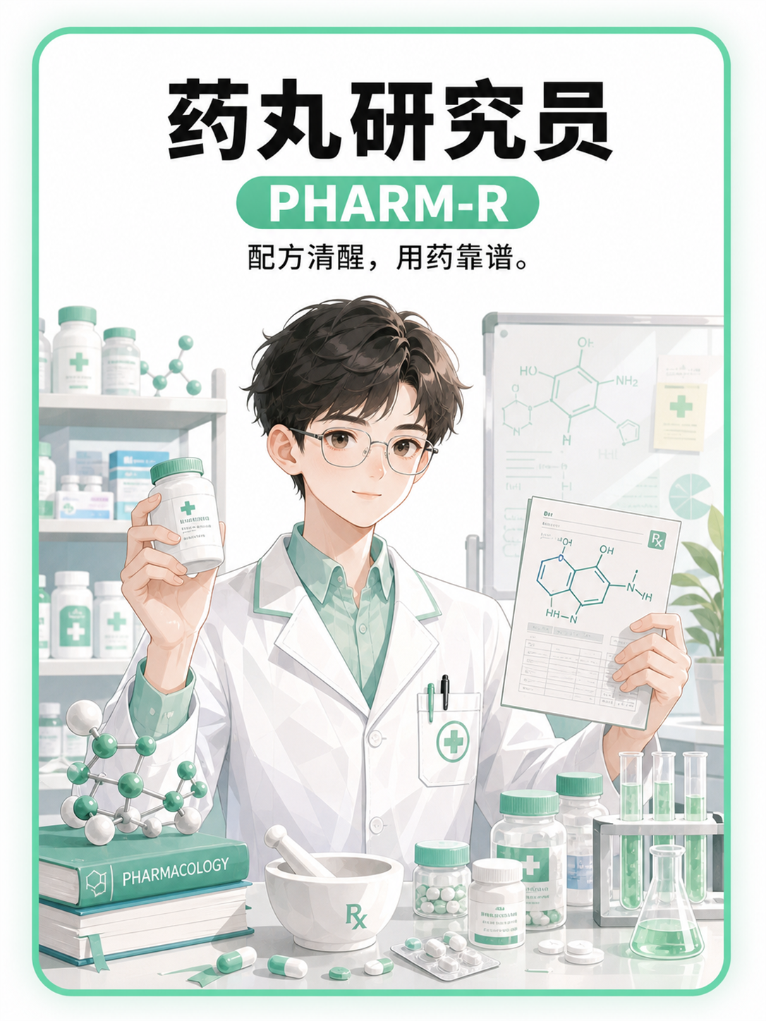 药丸研究员 人格卡